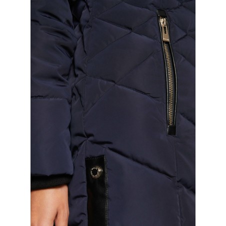 GCLEO - Anorak ajustado con capucha en azul