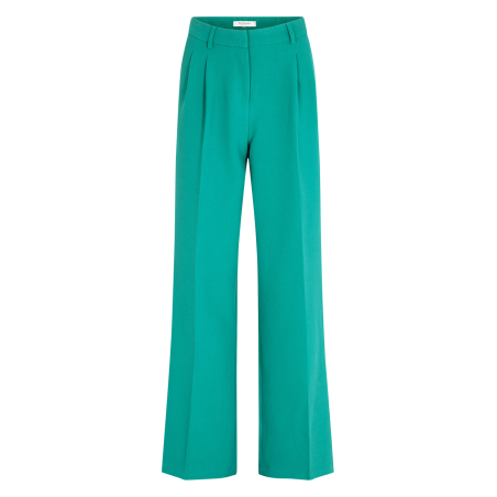 PIANO.F - Pantalón ancho en verde