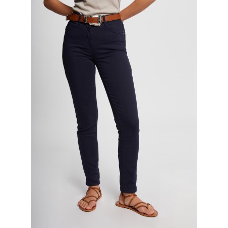 PRETTY - Jean skinny en coton mélangé en azul