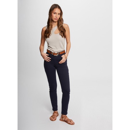 PRETTY - Jean skinny en coton mélangé en azul