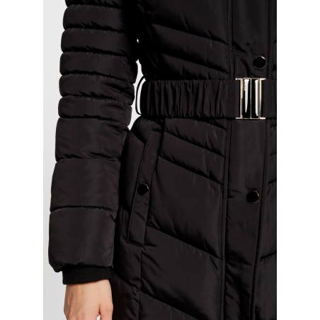 GALEX - Anorak largo acolchado en negro