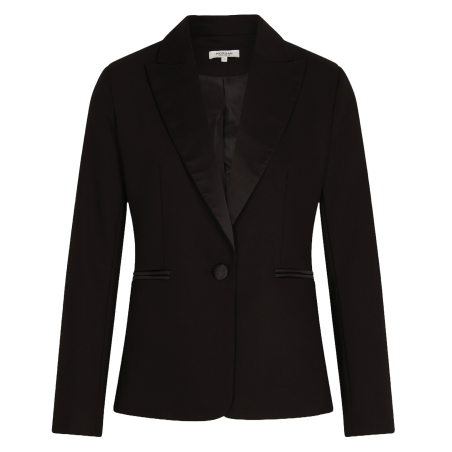 VFIBY.F - Chaqueta de sastre de mezcla de algodón en negro