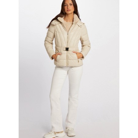 GUINEE - Anorak ajustado con capucha en beige