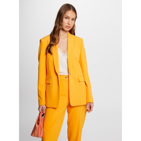 VRELI.F - Chaqueta sastre entallada en naranja