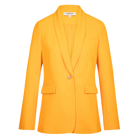 VRELI.F - Chaqueta sastre entallada en naranja