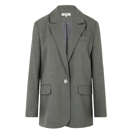 VANIS.F - Chaqueta recta de sastre en gris